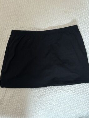 Black Stretch Mini Skirt